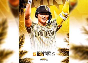 김하성, 콜로라도전 2타점 결승타…이틀 연속 멀티히트