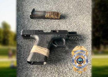 공원서 경찰에 총 겨누던 남성, 경찰 총 맞고 사망