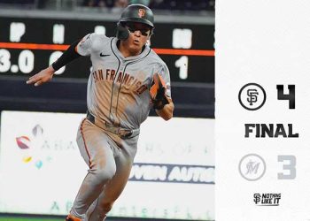 이정후, 시즌 5번째 멀티히트…3출루 1득점 승리 견인