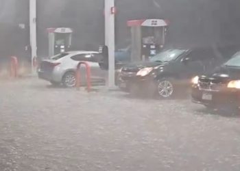 콜로라도에 골프공 만한 우박 쏟아져(영상)