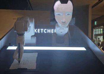 [화제] 얼굴 그려주는 ‘AI 로봇’ 인기…”만화가처럼 쓱쓱 신기”(영상)