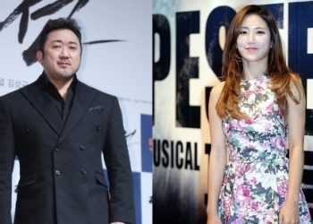 마동석·예정화, 뒤늦은 결혼식…혼인신고 3년만