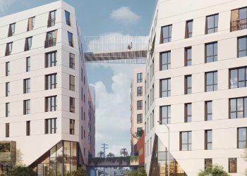 한인타운 크렌셔∙ 11가 공터에 구름다리 주상복합 신축