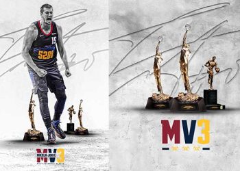 NBA 덴버 요키치, 정규리그 MVP…개인 통산 3번째 수상