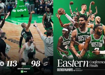 NBA 보스턴, 3년 연속 동부 콘퍼런스 결승 진출