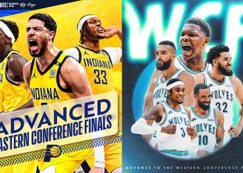 NBA 인디애나·미네소타, 뉴욕·덴버 꺾고 콘퍼런스 결승행