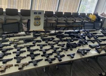 집에 무기고 차린 LA 남성…자동소총 등 60여정 쏟아져