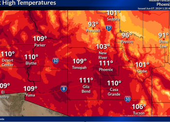 남서부 110도 넘는 폭염 지속…피닉스 113도 치솟아
