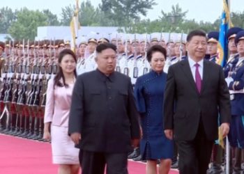 “김정은·시진핑 6년 전 정상회담 ‘족적 기념비’ 사라져”