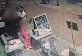 [이런일도] 아빠와 어린 딸, 실컷 먹고 먹튀 (영상)