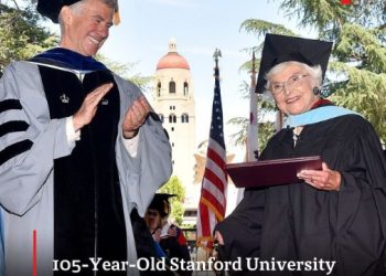 105살 할머니, 83년 만에 스탠퍼드대 졸업장
