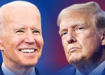 바이든, 여론지지서 트럼프를 거의다 따라붙어…’NYT 매일 평균치’