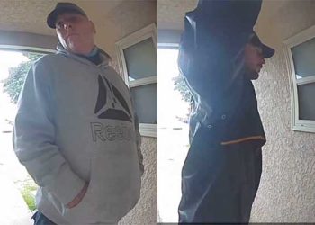 소름 돋는 주택 절도 현장, 감시 카메라 포착