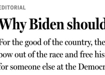 “바이든, 우아하게 물러나라” … 미 언론, 사퇴 촉구