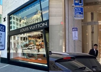 [화제]”도난품 950달러 미만이어야” … 명품매장 앞 ‘조롱’ 표지판