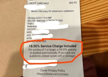 캘리포니아, 식당들 숨은 비용 청구 7월부터 금지