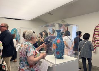 데스칸소 가든서 첫 한국미술전 ‘화조도’ 성황리 개막