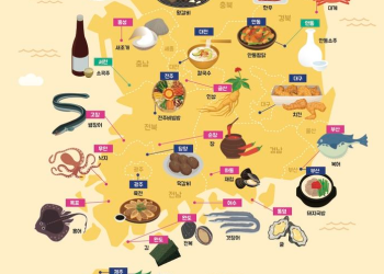 한국 국가대표 음식 관광 콘텐츠 33선…지도 한 장 들고 맛고향 여행