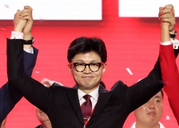 국민의힘 당대표에 한동훈 당선… 62.84 % 득표 압승