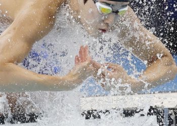 김우민, 자유형 400m 감격의 동메달…박태환 이후 12년 만의 메달