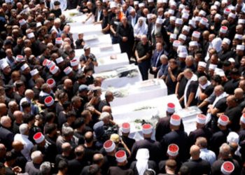 이스라엘 골란고원 축구장 로켓공격..최소 12명 사망