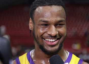 ‘르브론 아들’ 브로니, NBA 서머리그 첫 승·첫 3점슛 성공