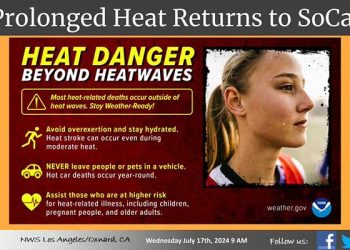 남가주 이번 주말 110도 ‘극한폭염’ 엄습 … 24일 까지 지속