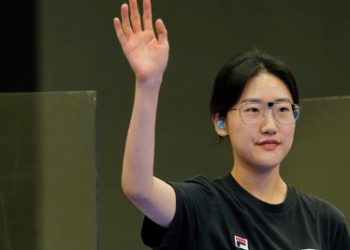 양지인 깜짝 ‘금빛 총성’ 한국 여덟번째 金 쐈다