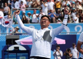 한국 10번째 금메달, 한국 양궁 전종목 휩쓸었다 ….양궁, 단일대회 5개 종목 석권 처음