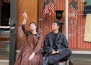 ‘파친코’ 커플 이민호·김민하 뉴욕서 포착