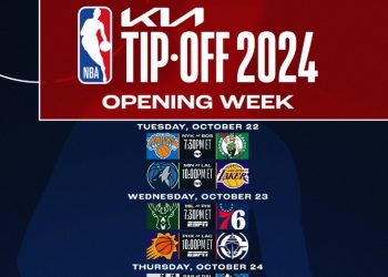 NBA 2024~2025시즌, 10월22일 샌프란시스코서 개막