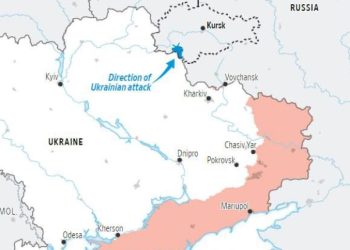 우크라 쿠르스크 진격으로 동부전선서는 더욱 고전