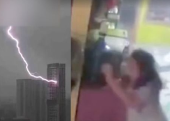 가정집 부엌에 ‘쾅’…설거지 하다 벼락 맞은 여성