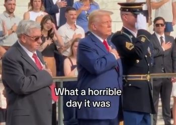 알링턴 국립묘지, 트럼프 제지 소동 .. “묘지서 선거활동 안 돼”