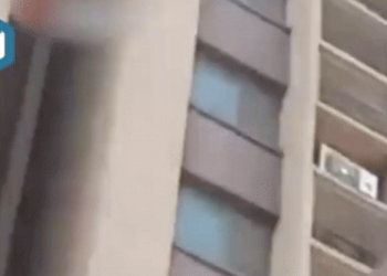 창밖으로 1800만원 뿌린 여성, 비극적 최후(영상)