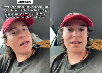 “비행기서 성관계했잖아” 탑승금지당한 여성…”난 레즈비언”