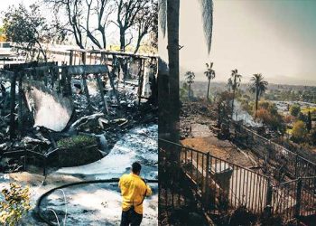 잿더미 집터에서 주민들 분노 … 엣지힐 산불, 철저히 ‘인재’