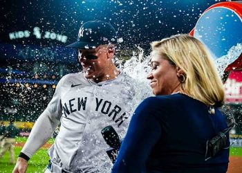 양키스 저지, 역대 최소경기·타수 300홈런 폭발