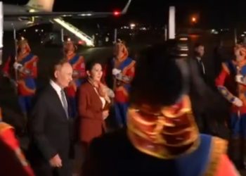 푸틴, 몽골 도착…ICC 체포영장 집행 가능하나(영상)