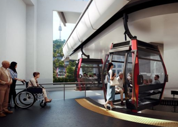 명동서 곤돌라 타고 남산까지 간다