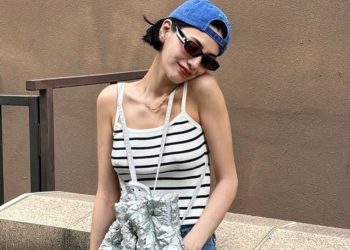 나나, 전신 타투 다 지웠다…당당한 노브라 패션