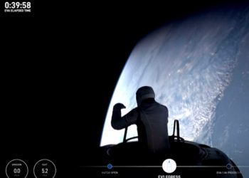 민간인 최초 우주유영 성공 억만장자 아이작만, 무사귀환