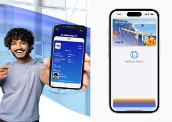 캘리포니아 운전면허증 스마트폰 속으로 들어갔다
