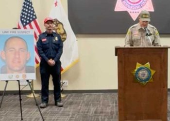 4만 에이커 전소 ‘라인산불’ 방화였다 ….방화범 체포