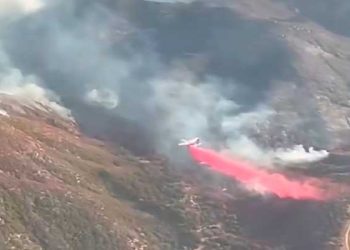 리버사이드 레코드 산불 간신히 확산 막아 … 진화율 0%