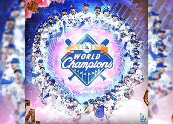 11월 1일 LA 다운타운서 다저스 우승 퍼레이드