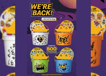 맥도날드, 할로윈 한정판 해피밀 세트 복귀