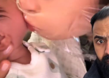 “신생아에게 뽀뽀하지 마세요” … 의사들, 경고한 이유는