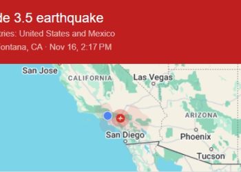 인랜드 지역 지진 두 차례 연속 강타 … 규모 3.5