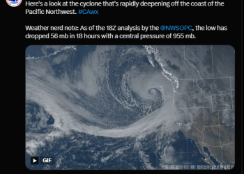 “폭탄 사이클론” 경보 긴장 … 시에라 네바다 겨울 폭우